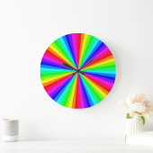 PINWHEEL RAINBOW GROTE KLOK (Huis)