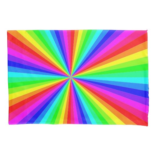 PINWHEEL RAINBOW KUSSENSLOOP (Voorkant-Links)