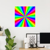 PINWHEEL RAINBOW POSTER (Thuiskantoor)