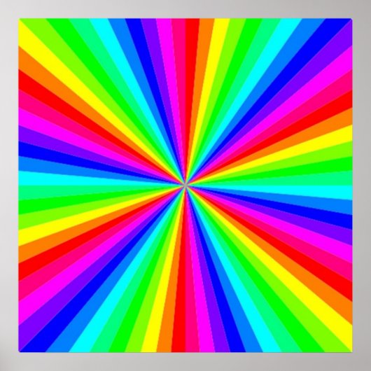PINWHEEL RAINBOW POSTER (Voorkant)