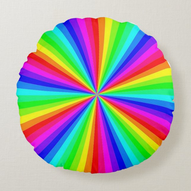 PINWHEEL RAINBOW ROND KUSSEN (Voorkant)
