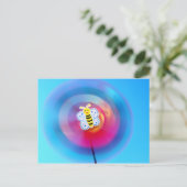 Pinwheel speelgoed briefkaart (Staand voorkant)