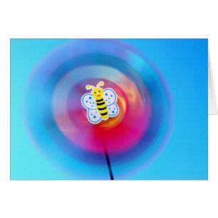 Pinwheel speelgoed-kaart