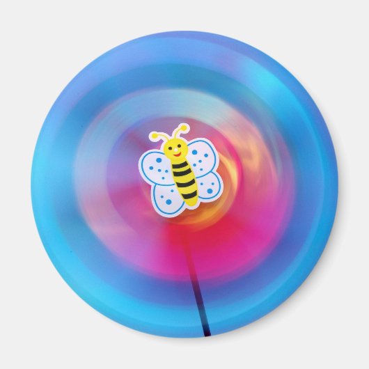 Pinwheel speelgoed magneet (Voorkant)