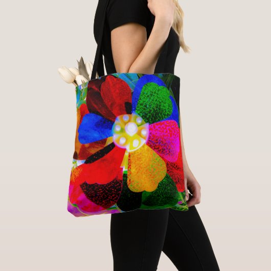 Pinwheel Splash Tote Bag (Dichtbij)