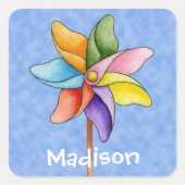 Pinwheel Sticker (Voorkant)