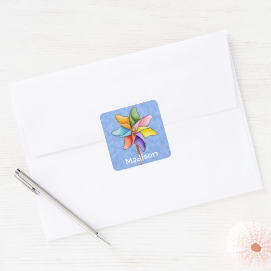 Pinwheel Sticker (Envelop)