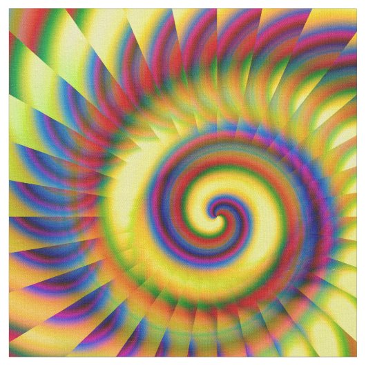 Pinwheels 5A Aangepaste weefsels Stof (Close Up)