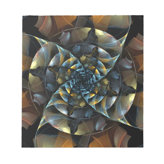 Pinwheels Abstract Kunstblok Notitieblok (Voorkant)
