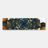 Pinwheels Abstracte Art Bumpersticker (Voorkant)