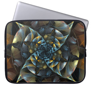 Pinwheels Abstracte laptophoes Laptop Sleeve