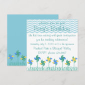 Pinwheels bij het park kaart (Voorkant / Achterkant)