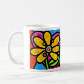 Pinwheels Daisy in Geel Koffiemok (Links)