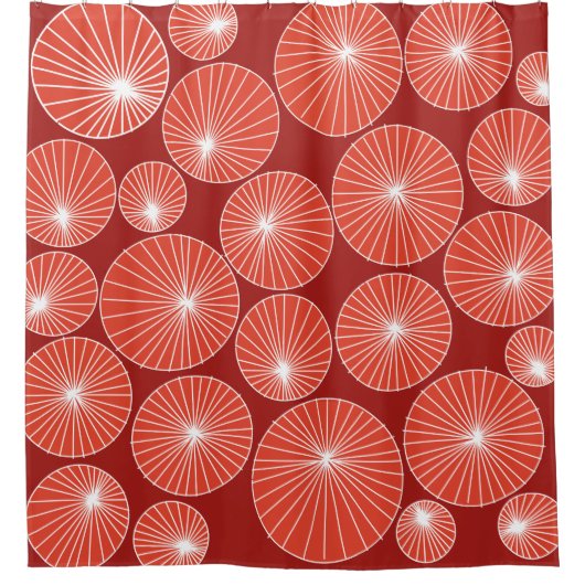 Pinwheels Douchegordijn (Voorkant)