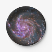 Pinwheels Galaxy Papieren Bordje (Voorkant)