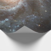 Pinwheels Hubble Telescope Buitenspatie Foto Cadeaupapier (Hoek)