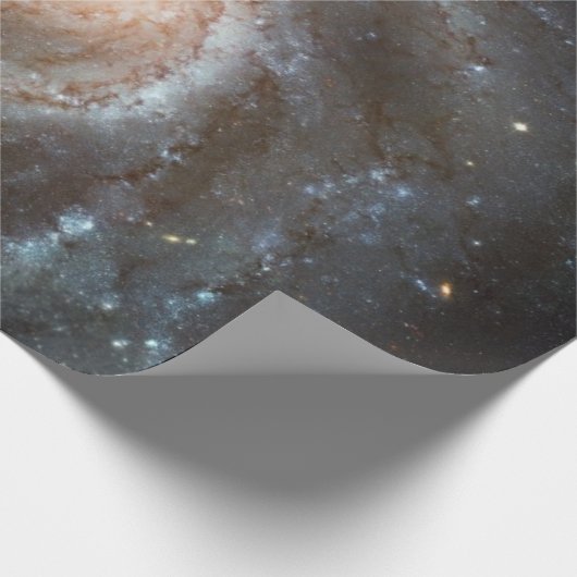 Pinwheels Hubble Telescope Buitenspatie Foto Cadeaupapier (Hoek)