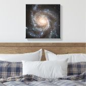 Pinwheels Hubble Telescope Buitenspatie Foto Canvas Afdruk (Insitu (Slaapkamer))