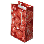 Pinwheels kleine cadezak klein cadeauzakje (Achterkant Gekanteld)