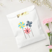Pinwheels Party Favor Bag {Editable Age} Bedankzakje (Gezegeld)
