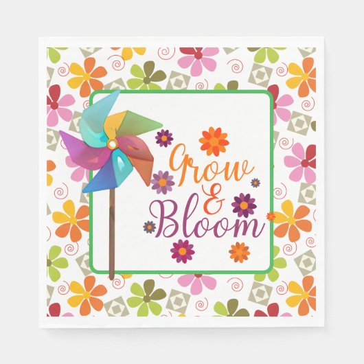 Pinwheels servetten (Voorkant)