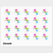 Pinwheels Trio Ronde Sticker (Vel)