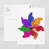 Pinwieled Briefkaart (Voorkant / Achterkant)