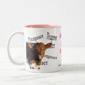 PinzDB-Mok-Customizeq Tweekleurige Koffiemok (Links)
