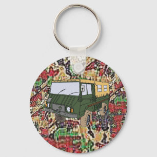 Pinzgauer 710M-sleutelketen voor militaire vrachtw Sleutelhanger