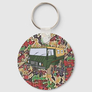 Pinzgauer 710M-sleutelketen voor militaire vrachtw Sleutelhanger