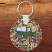 Pinzgauer 710M-sleutelketen voor militaire vrachtw Sleutelhanger (Voorkant)