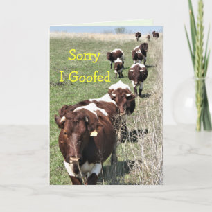 Pinzgauer 8371 Belated Birthday Card - pas aan Bedankkaart