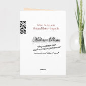 Pinzgauer 8374 Moeder dag-of maakt om het even Bedankkaart (Achterkant)