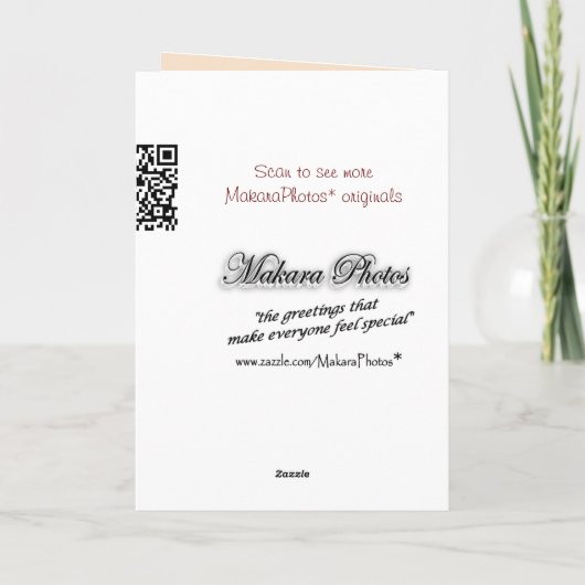 Pinzgauer 8374 Moeder dag-of maakt om het even Bedankkaart (Achterkant)