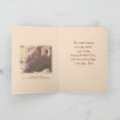 Pinzgauer 8374 Moeder dag-of maakt om het even Bedankkaart (Binnen)