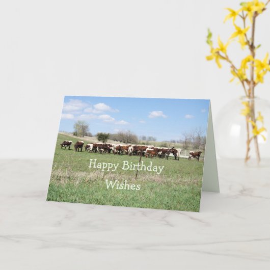 Pinzgauer 8399 Verjaardag - pas om het even welke Kaart (Gele Bloem)