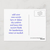 Pinzgauer Cattle 8371 Briefkaart- aanpassen Briefkaart (Achterkant)