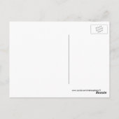 Pinzgauer Cattle 8371 leeg Briefkaart- aanpassen Briefkaart (Achterkant)