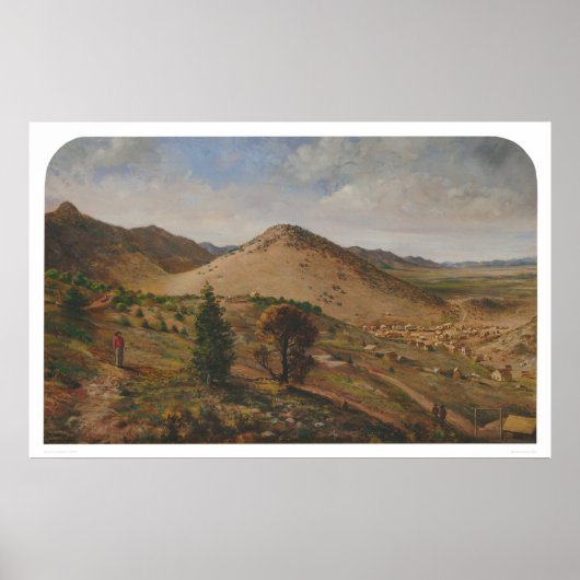 Pioche, Lincoln County, Nevada (1186) Poster (Voorkant)