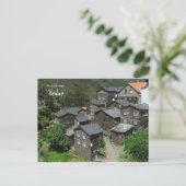 Piodao Portugal Briefkaart (Staand voorkant)