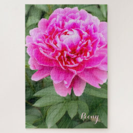 Pioen [bloem] legpuzzel