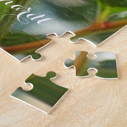Pioen [bloem] legpuzzel (Zijkant)