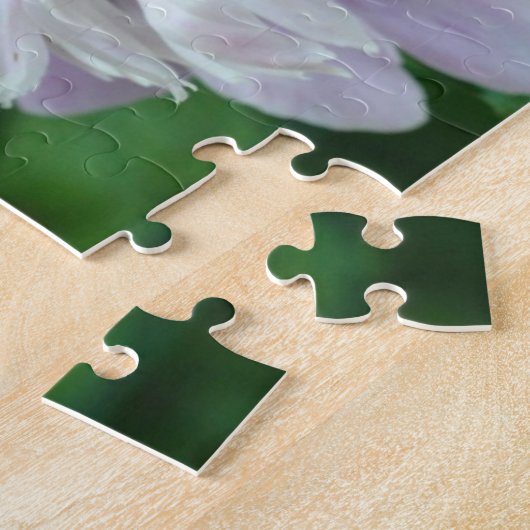 Pioen Bloem Natuur Creëer Uw Eigen Foto Legpuzzel (Zijkant)