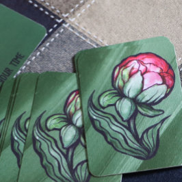 Pioen Bloem Pioenrozen Tuinier kunst Roze Visitekaartje