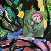 Pioen Bloem Pioenrozen Tuinier kunst Roze Visitekaartje