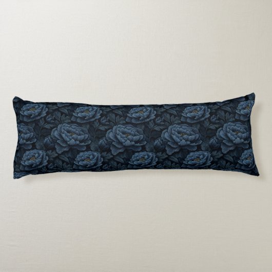 Pioen Bloem Vloer Decoratie Bloem Memory Foam Lichaamskussen (Achterkant)