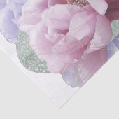 Pioen Bloemen Meerkleurig Tissuepapier (Detail)