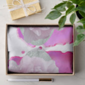 Pioen Bloemen Roze Tissue Papier (Geschenk)