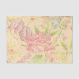 Pioen Bloemen Tissuepapier
