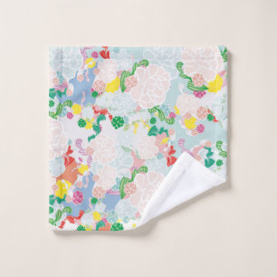 Pioen Bloemen Washandje
